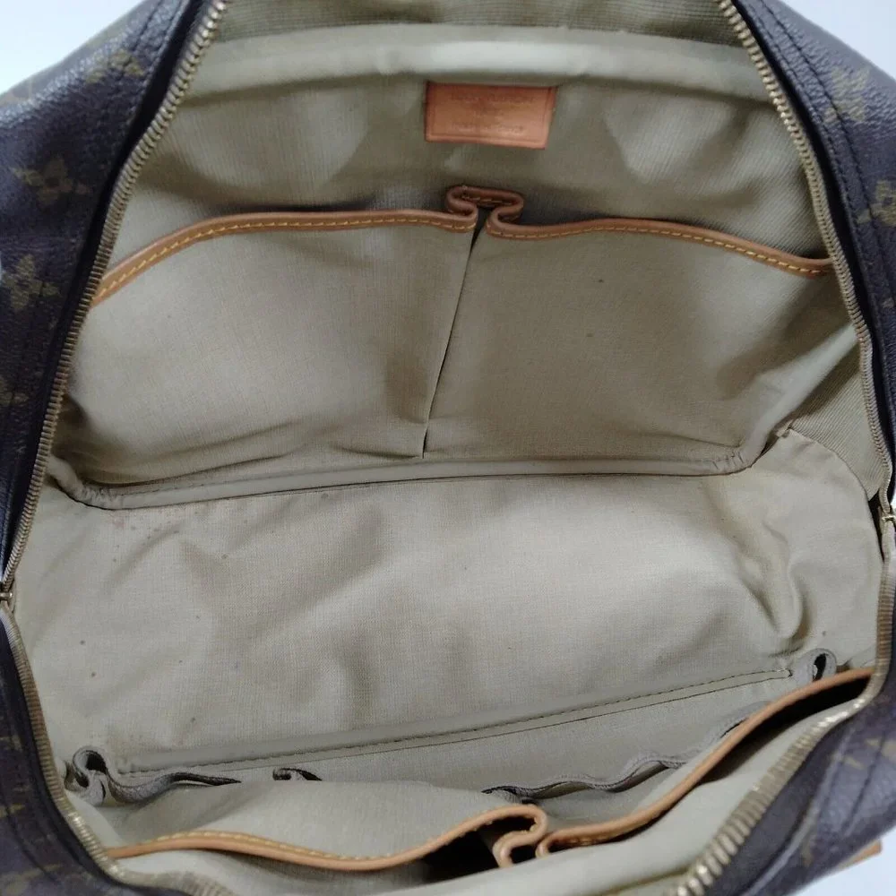 VINTAGE Louis Vuitton Satchel Bag Deauville Brown Monogram - Picture 6 of 16